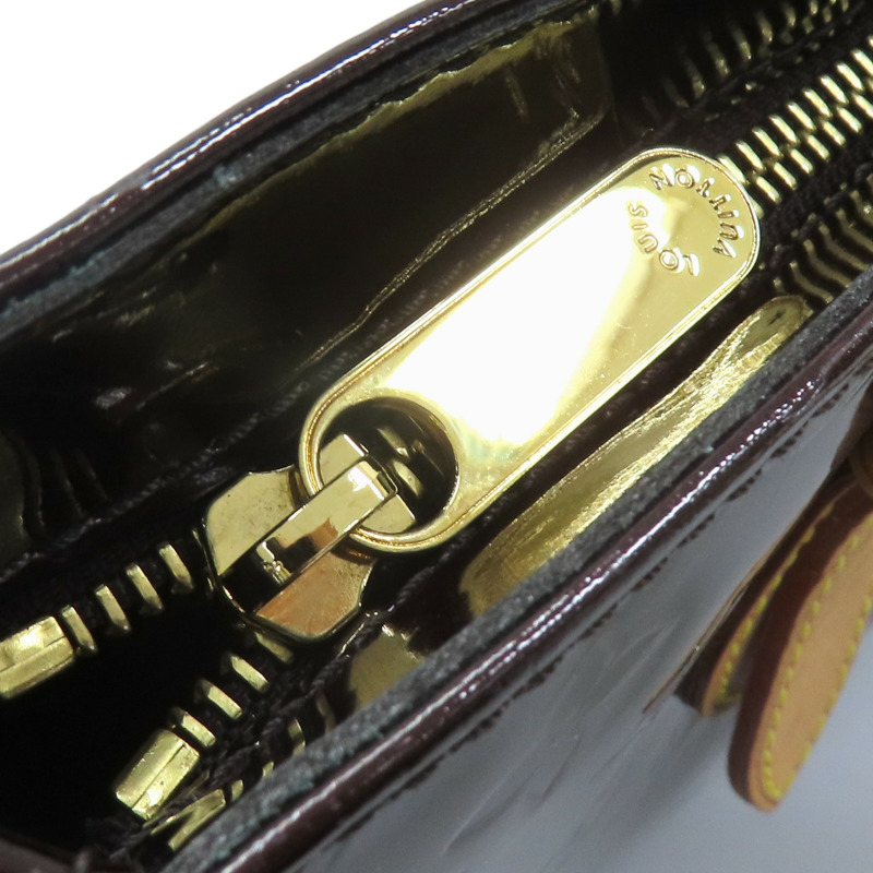 深紫色 原花 漆皮 Brentwood 單肩包 M91994-14