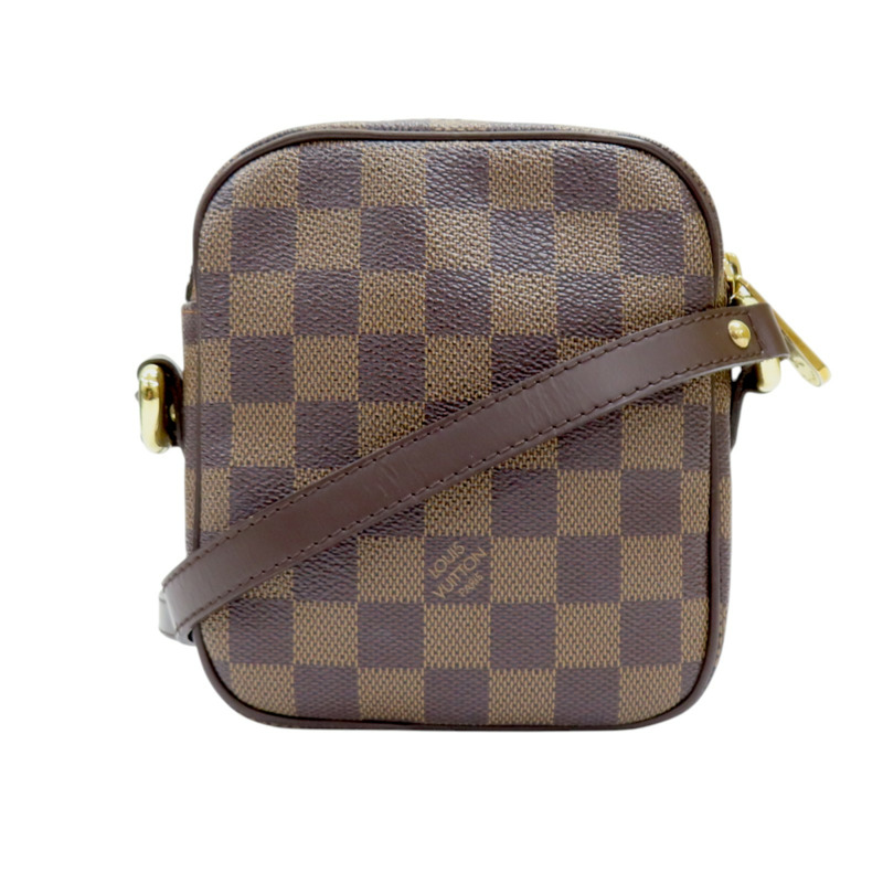 棕色 棋盤格帆布 Rift 肩背包【LOUIS VUITTON LV 路易威登】 N60009-1