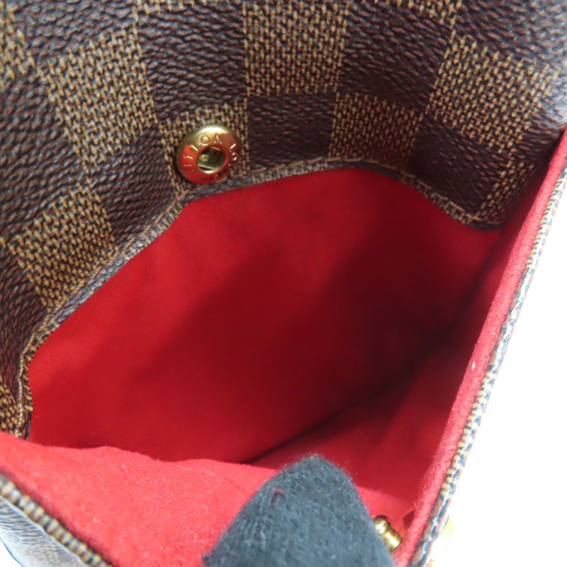 棕色 棋盤格帆布 Rift 肩背包【LOUIS VUITTON LV 路易威登】 N60009-5