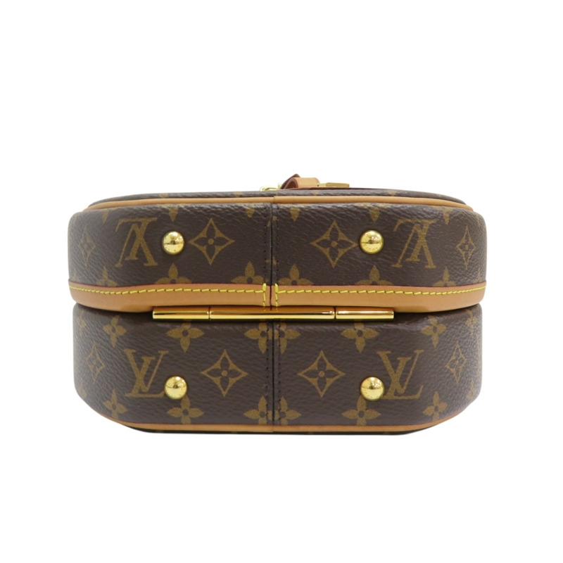 棕色 原花帆布 Petite Boite Chapeau 兩用包 M43514 M43514-3