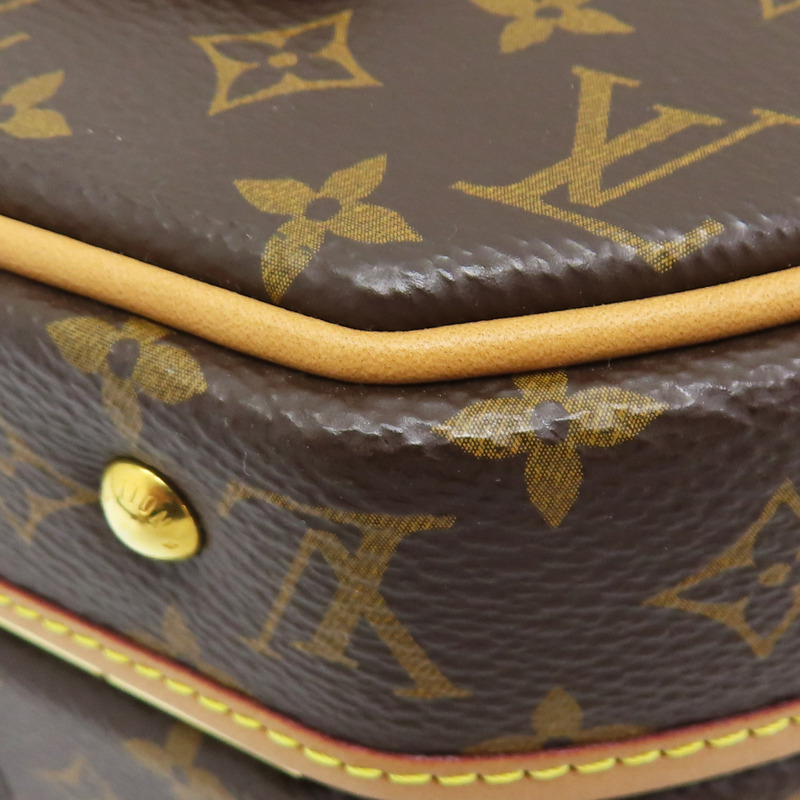 棕色 原花帆布 Petite Boite Chapeau 兩用包 M43514 M43514-13