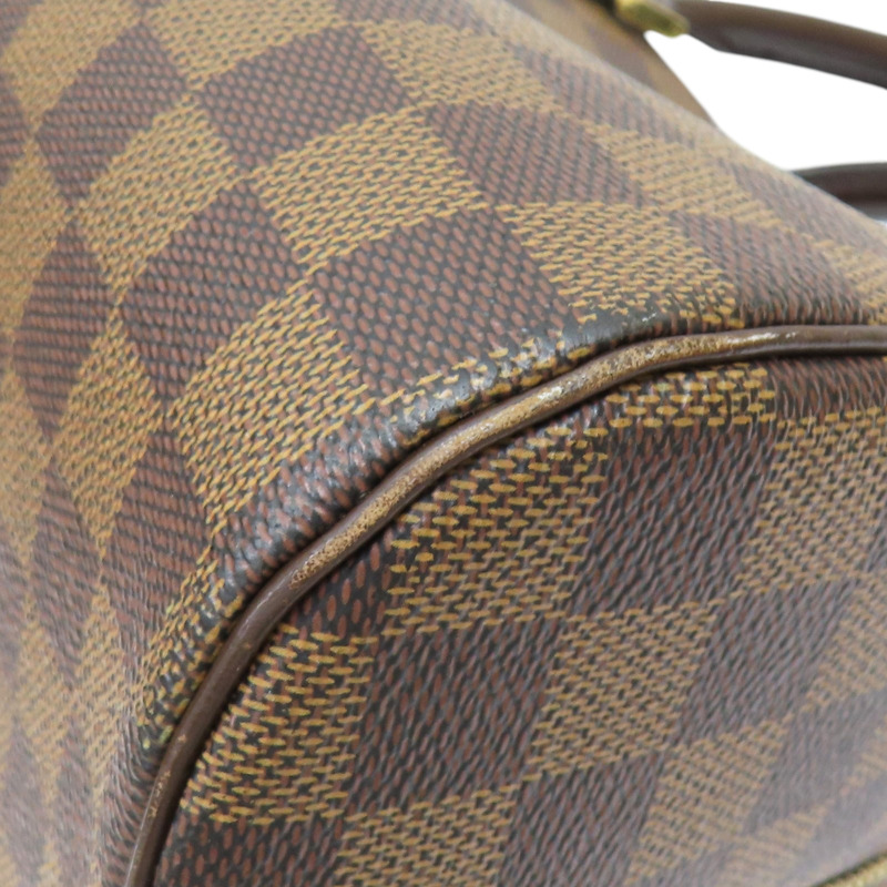 棕色 PVC塗層帆布 棋盤格 RIBERA MM 手提包 (霉味) N41434-10