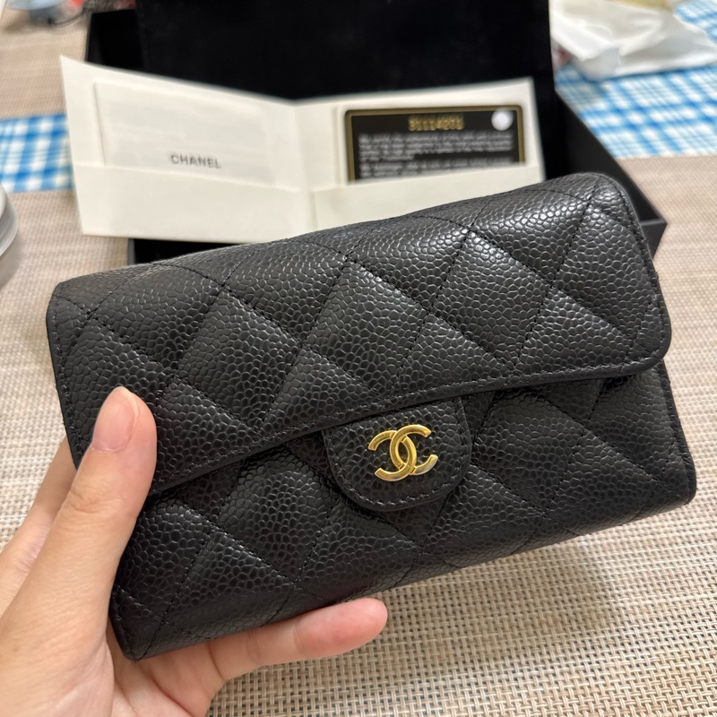 Chanel超熱門荔枝牛皮中夾（降價）（急售25999）（可抹零）-1