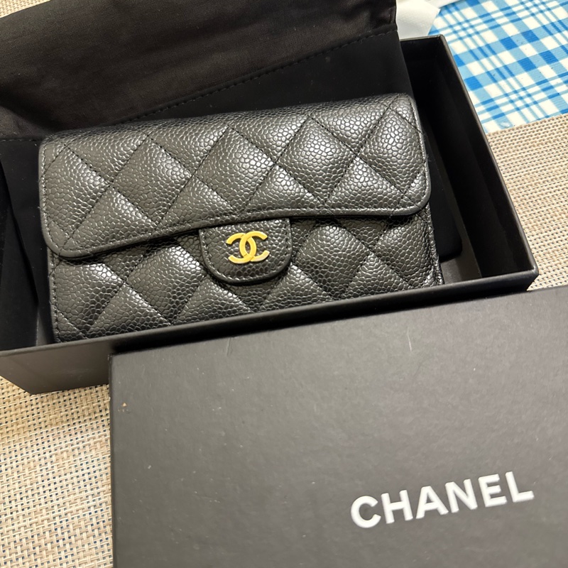 Chanel超熱門荔枝牛皮中夾（降價）（急售25999）（可抹零）-4