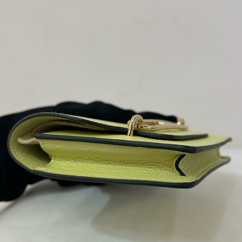 HERMES R9 嫩芽黃 Mysore Roulis金釦 slim-2