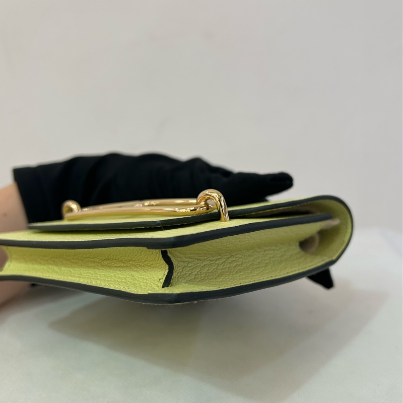 HERMES R9 嫩芽黃 Mysore Roulis金釦 slim-3