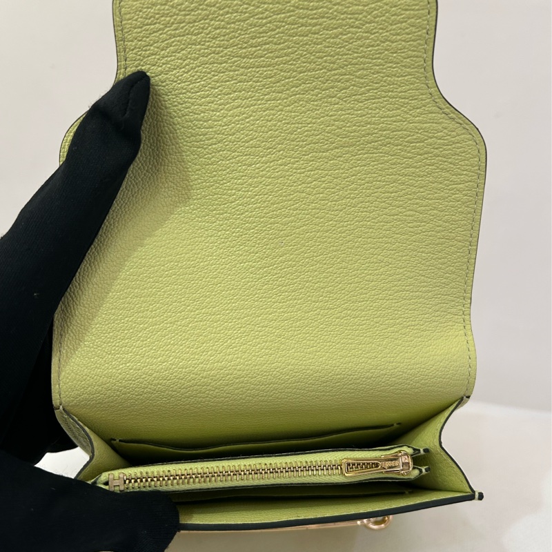 HERMES R9 嫩芽黃 Mysore Roulis金釦 slim-5