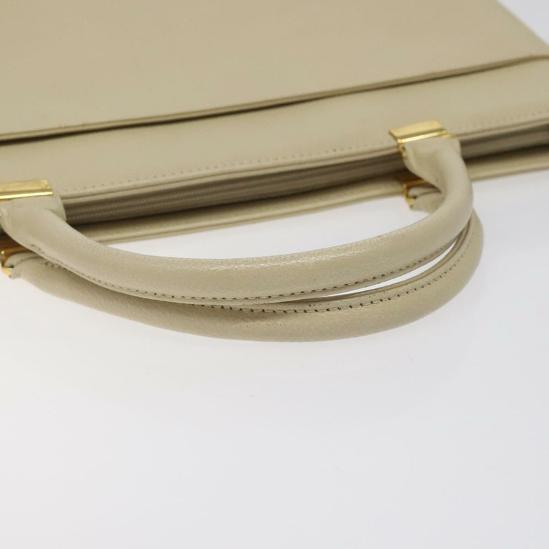 【日本直送】SAINT LAURENT 手提包 皮革 金色 米色 正品 gh097-6