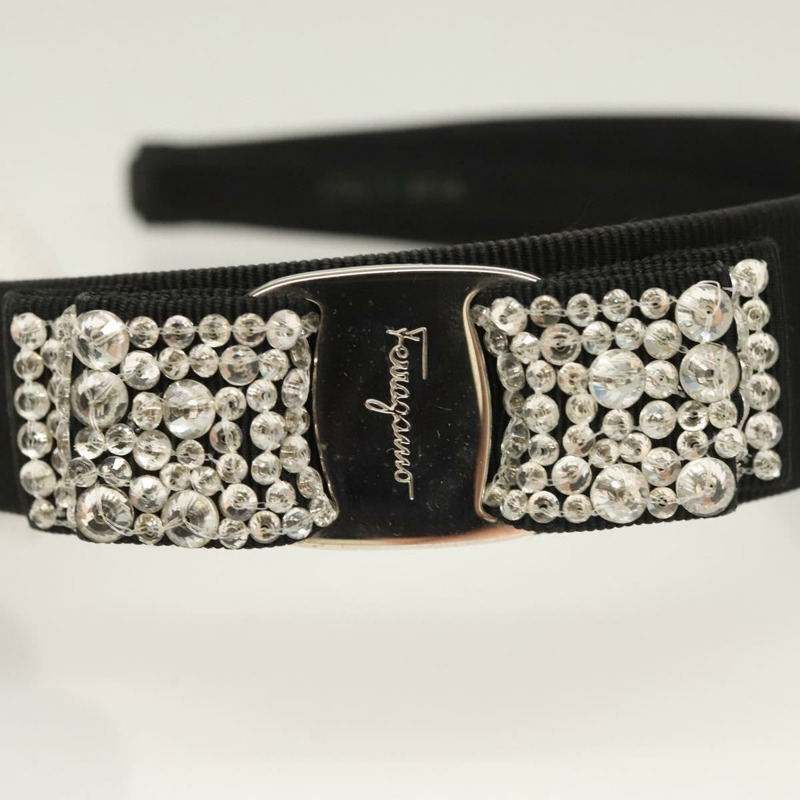 【日本直送】Salvatore Ferragamo Vera Katyusha 帆布黑正品 SW943-6