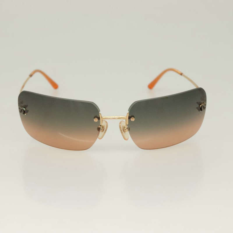 【日本直送】香奈兒太陽眼鏡塑膠棕色 CC 正品 SW924-1