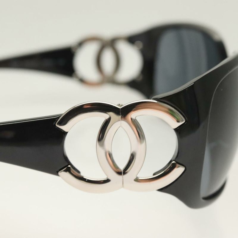 【日本直送】香奈兒太陽眼鏡塑膠黑色 CC 正品 SW921-7