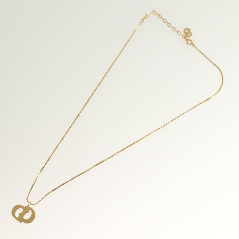 【日本直送】Christian Dior 項鍊 金屬 金 Auth SW954-8