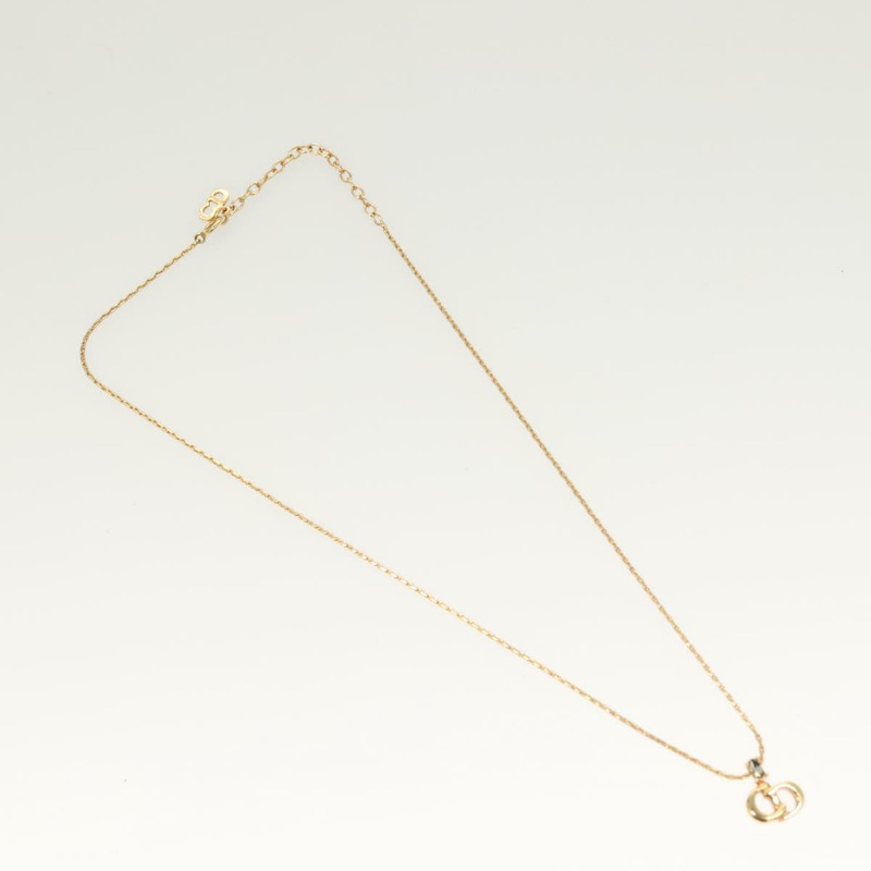 【日本直送】Christian Dior 項鍊 金屬 金 Auth SW947-1