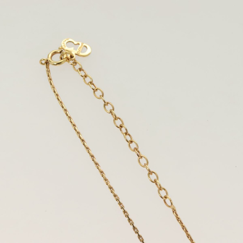 【日本直送】Christian Dior 項鍊 金屬 金 Auth SW947-6