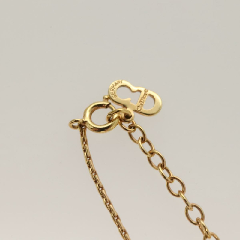 【日本直送】Christian Dior 項鍊 金屬 金 Auth SW947-7