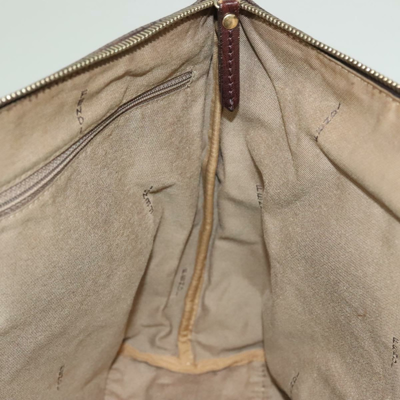 【日本直送】FENDI Zucchino 帆布托特包 棕金色 正品 SW1006-17