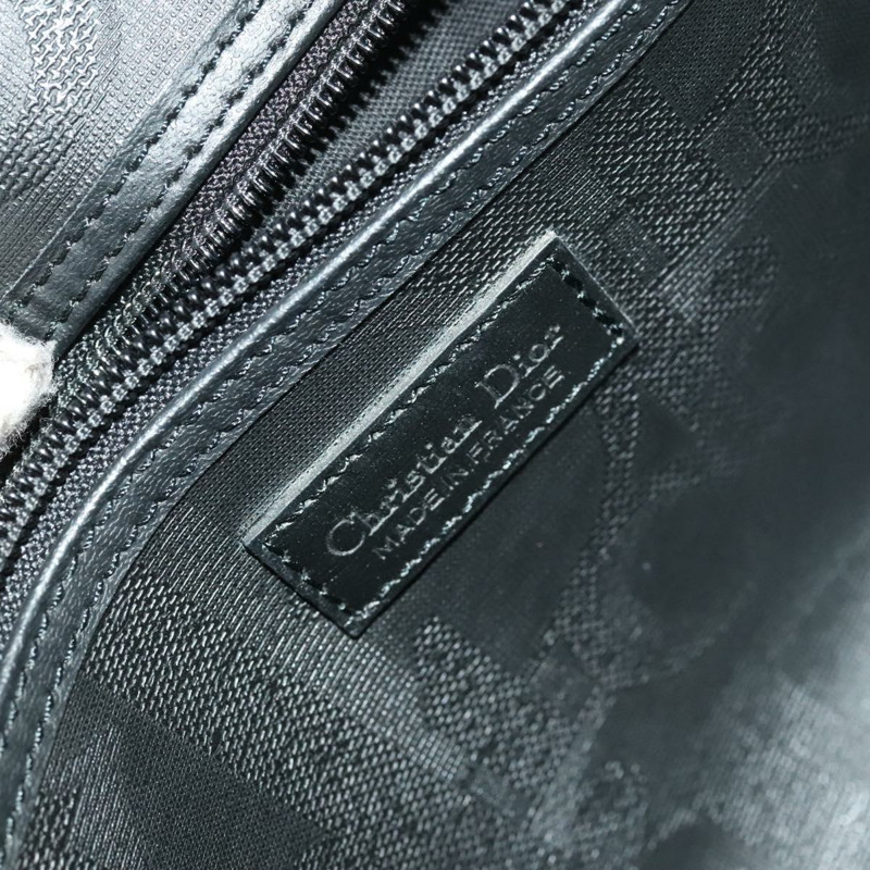 【日本直送】Christian Dior Trotter 帆布波士頓包 黑金 正品 SW984-19