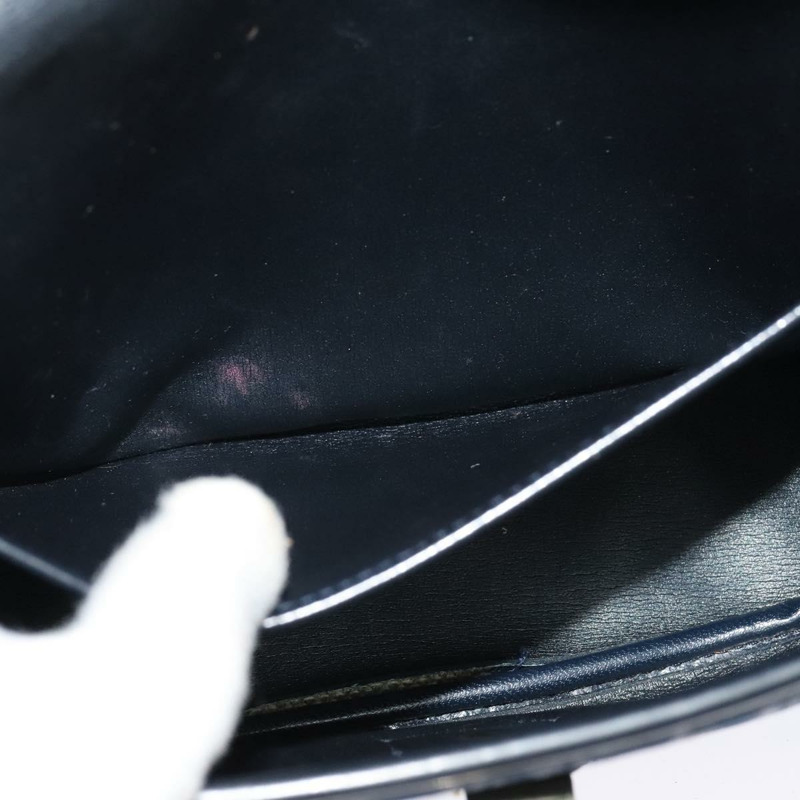 【日本直送】Christian Dior Trotter 帆布單肩包 海軍藍金色 正品 gh485-11