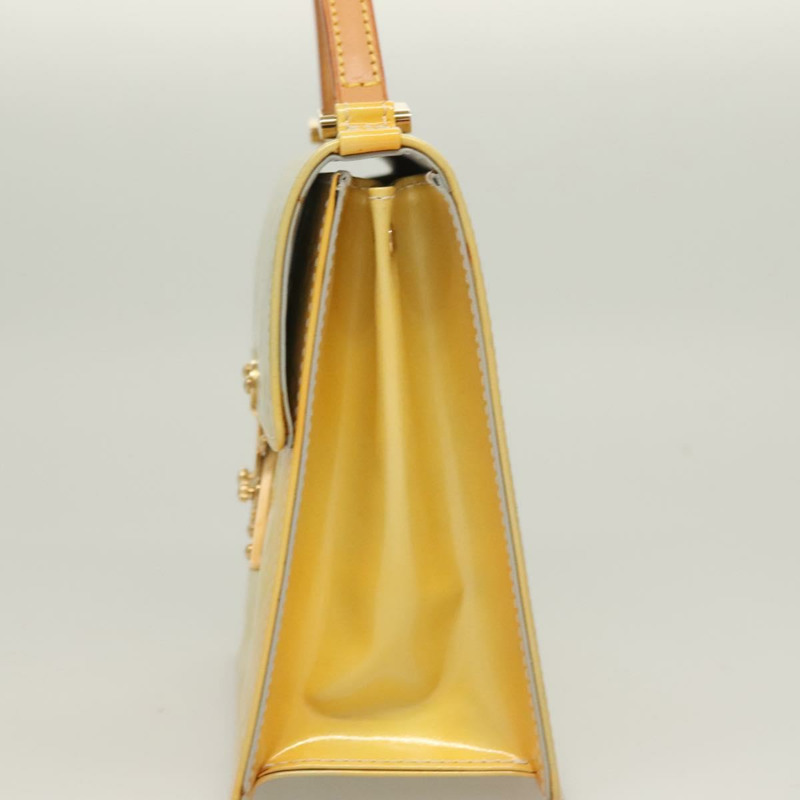 【日本直送】路易威登 Monogram Vernis Spring Street 手提包灰色 M91029 LV 正品 gh317-2