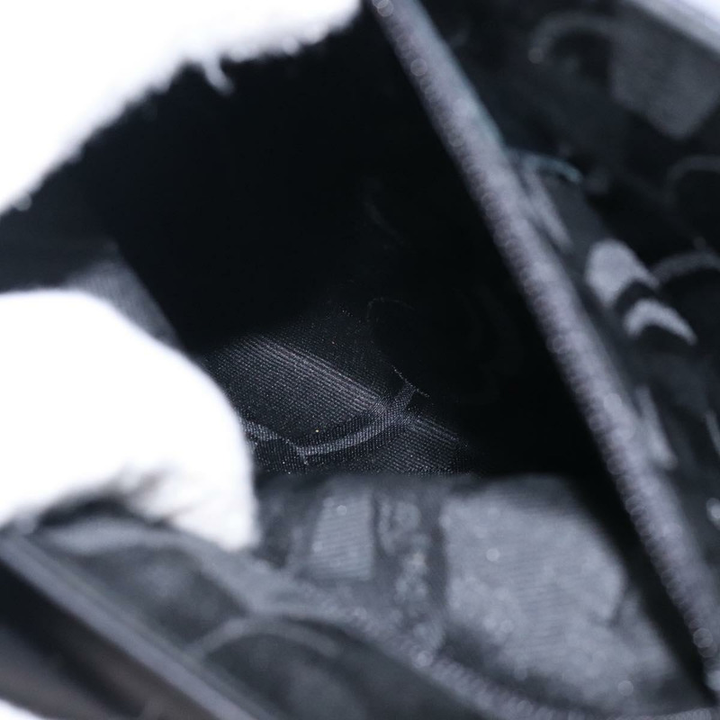 【日本直送】Salvatore Ferragamo Gancini 單肩包 皮革 黑色 銀色 正品 gh280-20