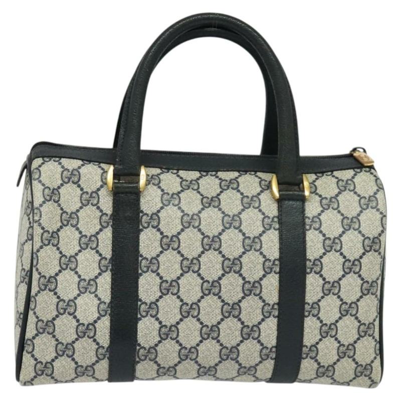 【日本直送】GUCCI GG Supreme Sherry Line 手提包 PVC 海軍藍金紅色 40 02 006 正品 sw1342-1