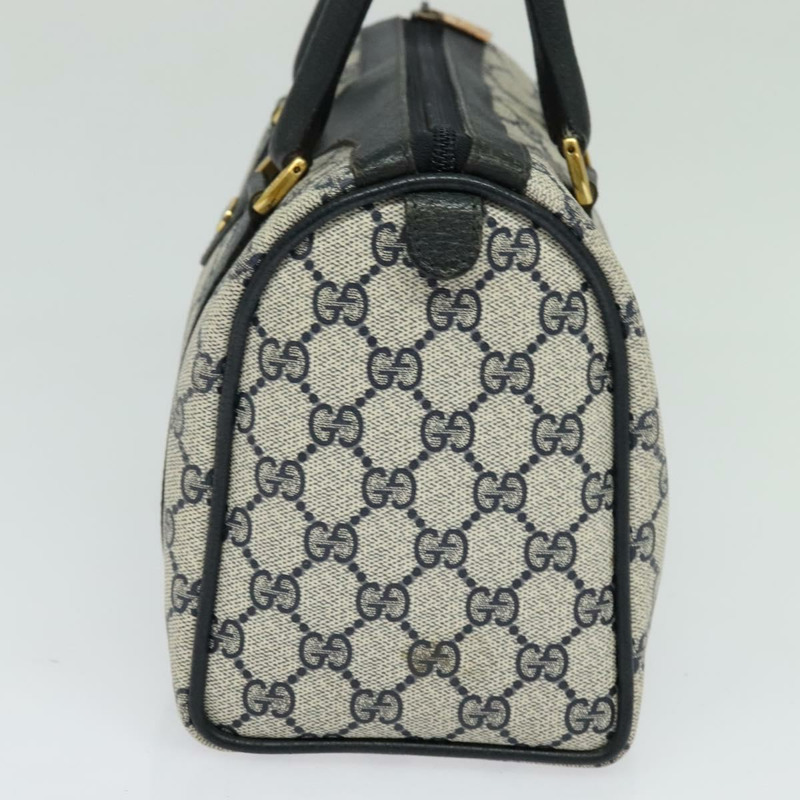 【日本直送】GUCCI GG Supreme Sherry Line 手提包 PVC 海軍藍金紅色 40 02 006 正品 sw1342-3