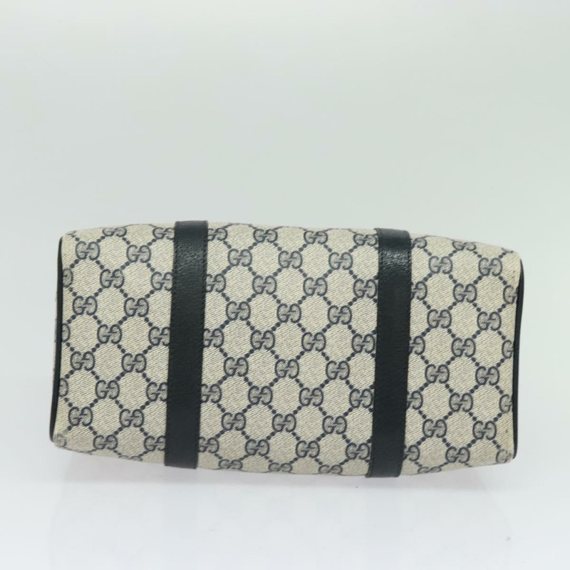 【日本直送】GUCCI GG Supreme Sherry Line 手提包 PVC 海軍藍金紅色 40 02 006 正品 sw1342-4