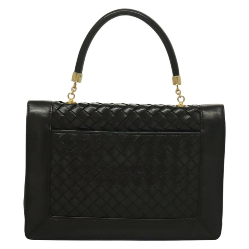 【日本直送】BOTTEGA VENETA INTRECCIATO 手袋 皮革 黑金 正品 sw1261-1