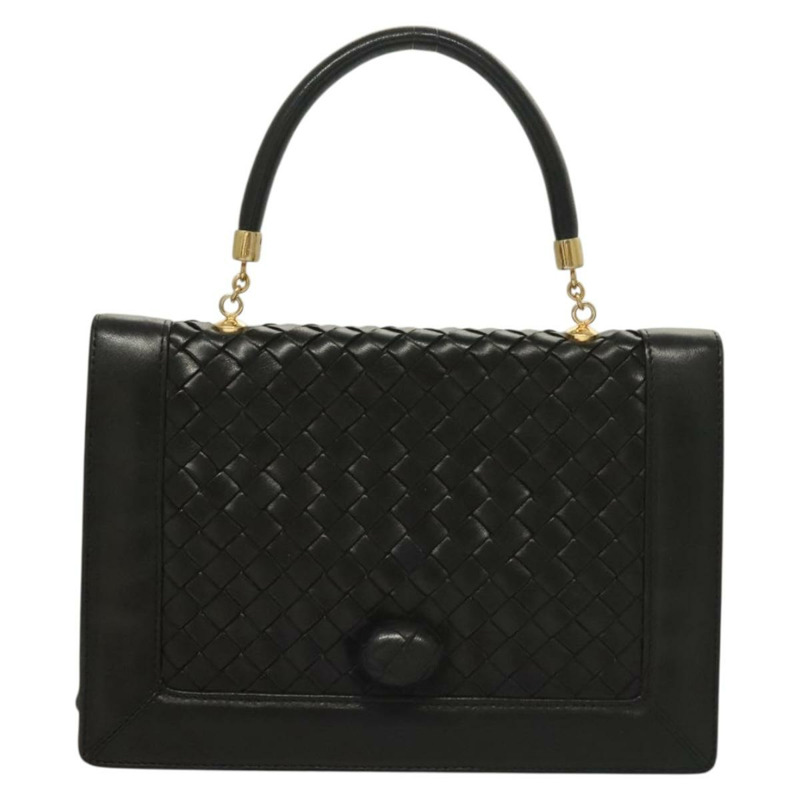 【日本直送】BOTTEGA VENETA INTRECCIATO 手袋 皮革 黑金 正品 sw1261-12