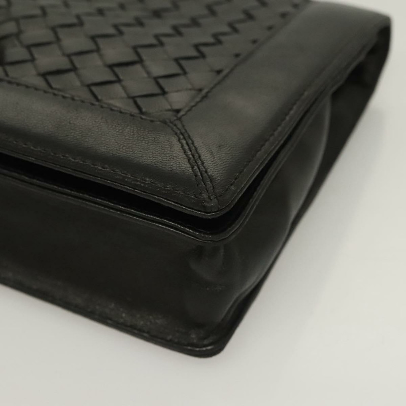 【日本直送】BOTTEGA VENETA INTRECCIATO 手袋 皮革 黑金 正品 sw1261-13