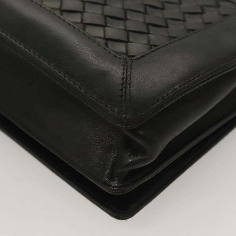 【日本直送】BOTTEGA VENETA INTRECCIATO 手袋 皮革 黑金 正品 sw1261-15