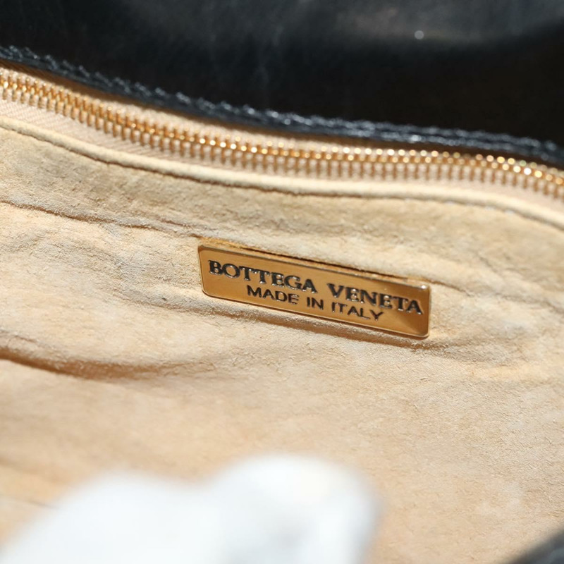 【日本直送】BOTTEGA VENETA INTRECCIATO 手袋 皮革 黑金 正品 sw1261-17