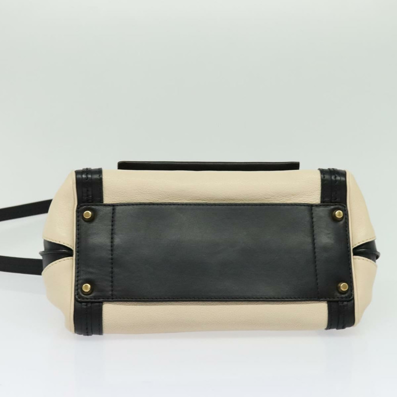【日本直送】Chloe Alice 手提包 皮革 2 款 白色 黑色 正品 sw1284-4