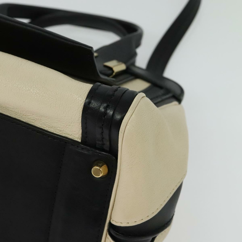 【日本直送】Chloe Alice 手提包 皮革 2 款 白色 黑色 正品 sw1284-16