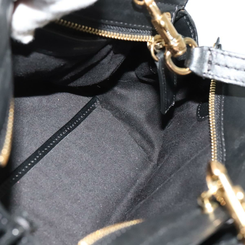 【日本直送】Chloe Alice 手提包 皮革 2 款 白色 黑色 正品 sw1284-20