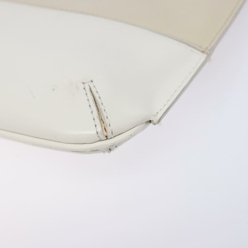 【日本直送】Salvatore Ferragamo 手提包 漆皮 米色 金色 正品 sw1286-13