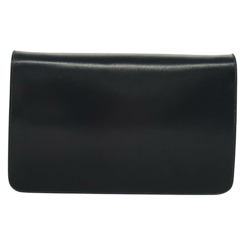 【日本直送】CELINE 鏈條手提包 皮革 海軍藍 金色 正品 sw1259-1