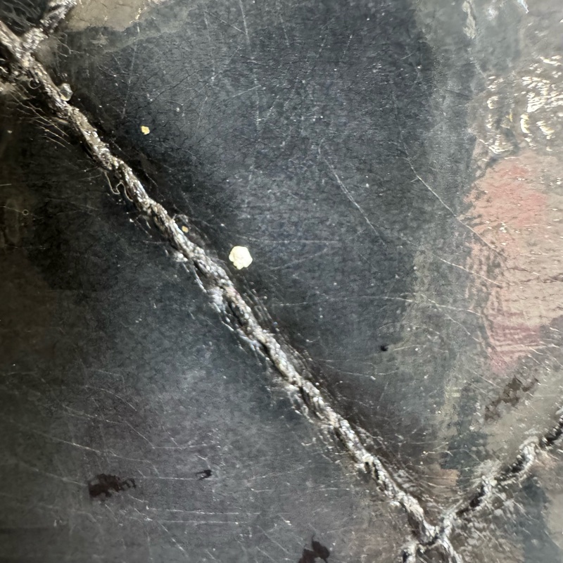 Chanel 黑色漆皮 大號手提化妝包-25