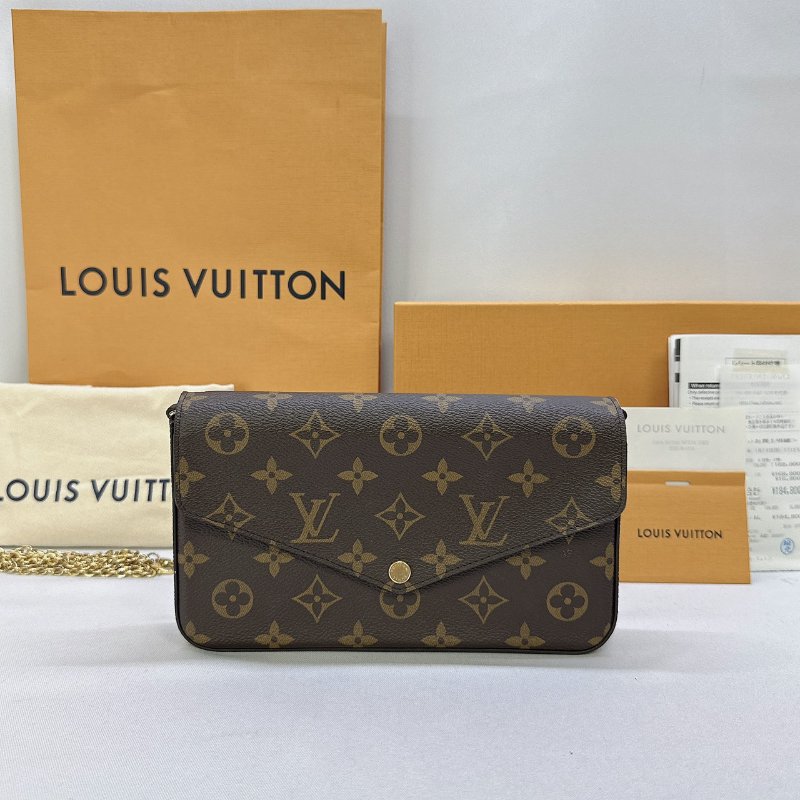 LV FELICIE POCHETTE三合一鏈帶包-0