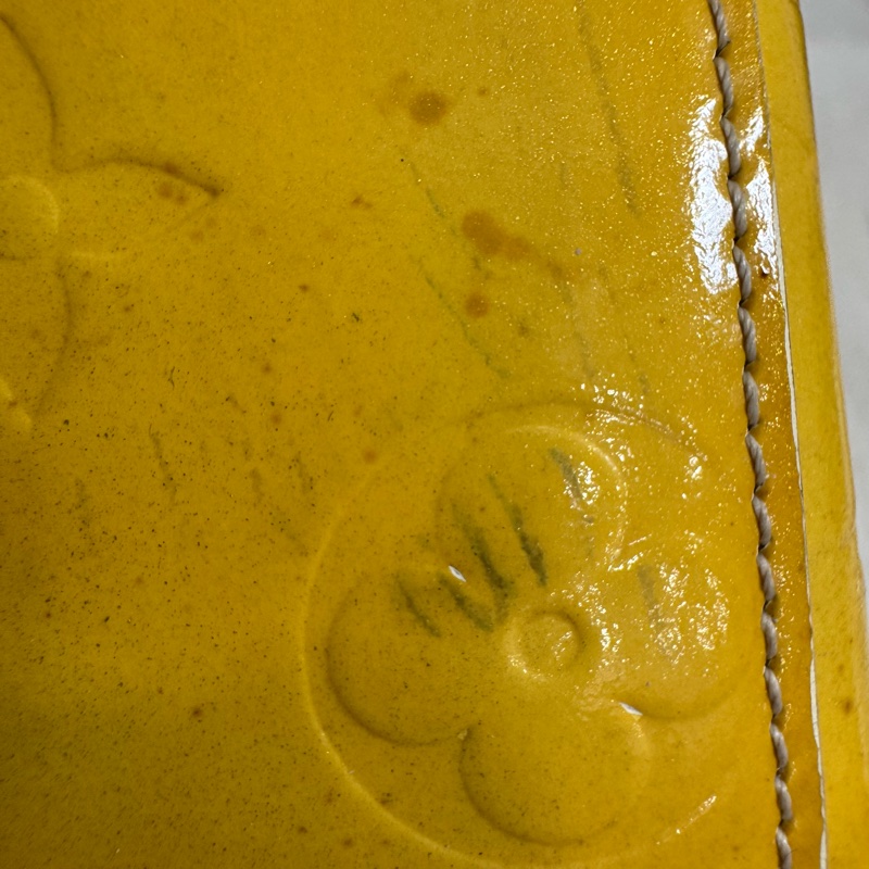 Louis Vuitton 黃色漆皮多功能皮夾腰包-12