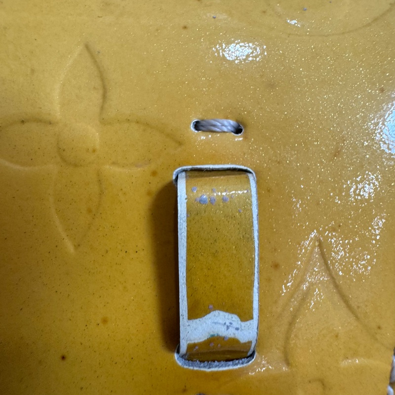 Louis Vuitton 黃色漆皮多功能皮夾腰包-17