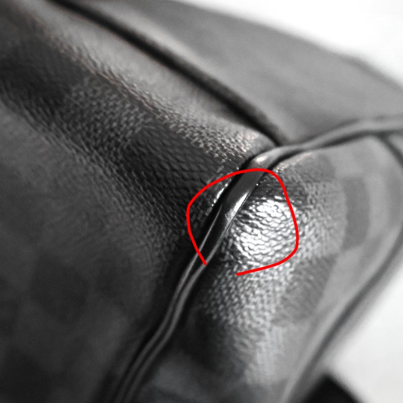 金鐸精品~2475 LOUIS VUUTTON LV 路易威登 N41259 Tadao PM中型黑灰色棋盤格紋 手提側肩背托特包 公事包-10