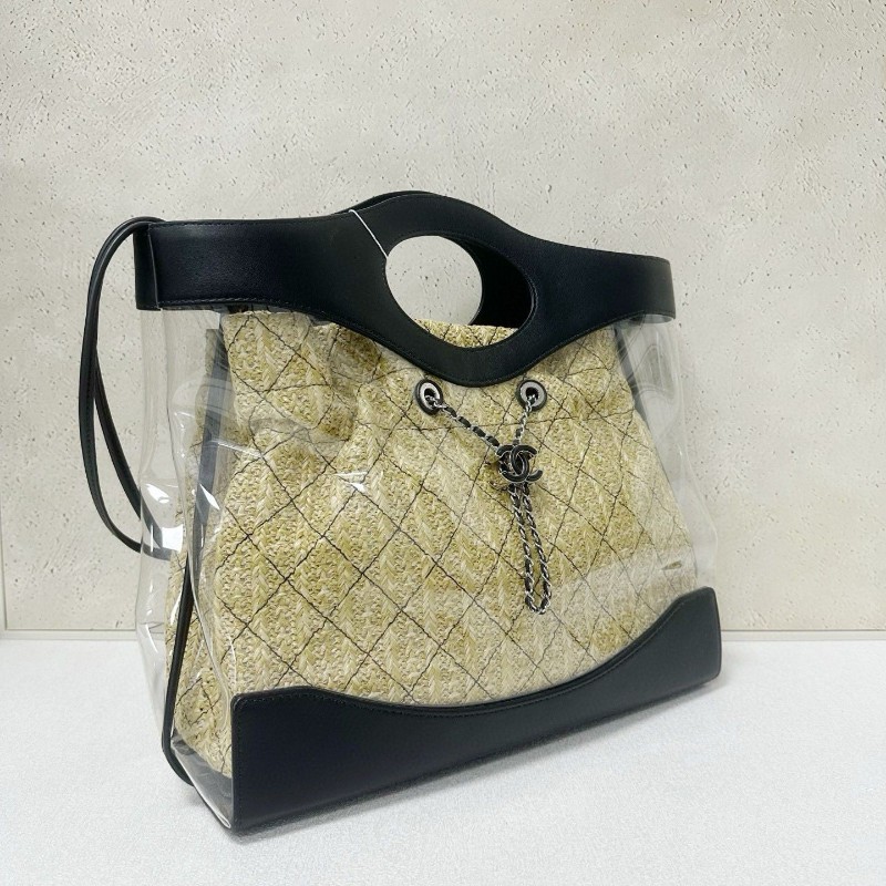 Chanel 31bag pvc拼皮-0