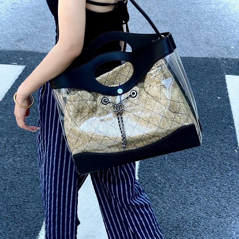 Chanel 31bag pvc拼皮-4