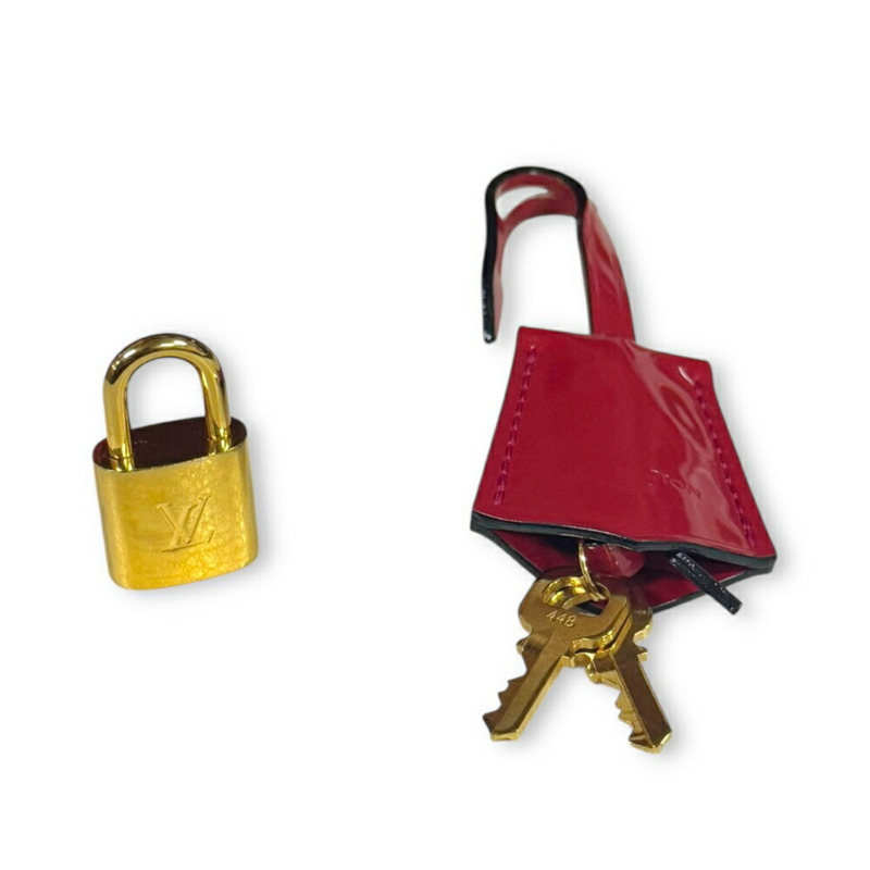Louis Vuitton Alma BB Vernis 肩背包，Monogram M91771，粉紅色，女款，LOUIS VUITTON 兩用包-7