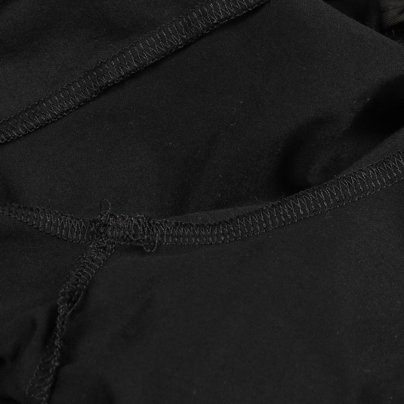 PRADA UJL150 棉尼龍混紡黑色連帽衫，二手男款 XL 碼-8