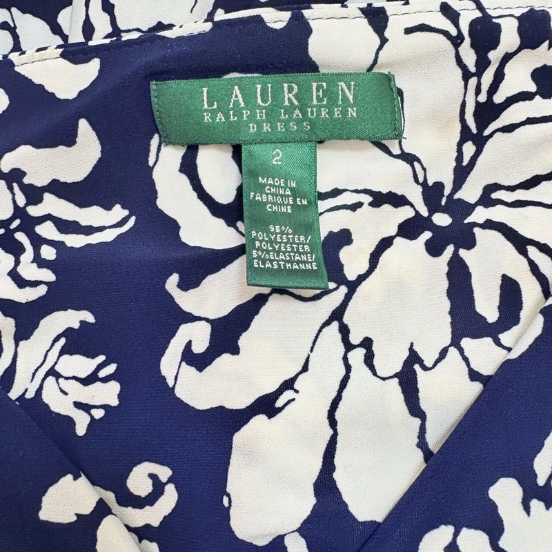 Ralph Lauren 正品柔軟彈性質感洋裝 2號 S-M適穿-3