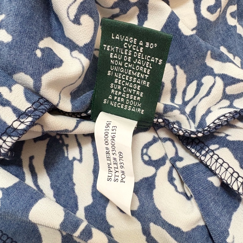 Ralph Lauren 正品柔軟彈性質感洋裝 2號 S-M適穿-5