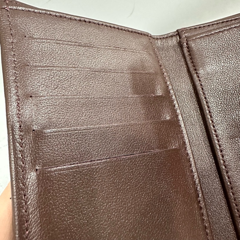 Chanel Ap0232 黑羊皮銀釦CF中夾-28