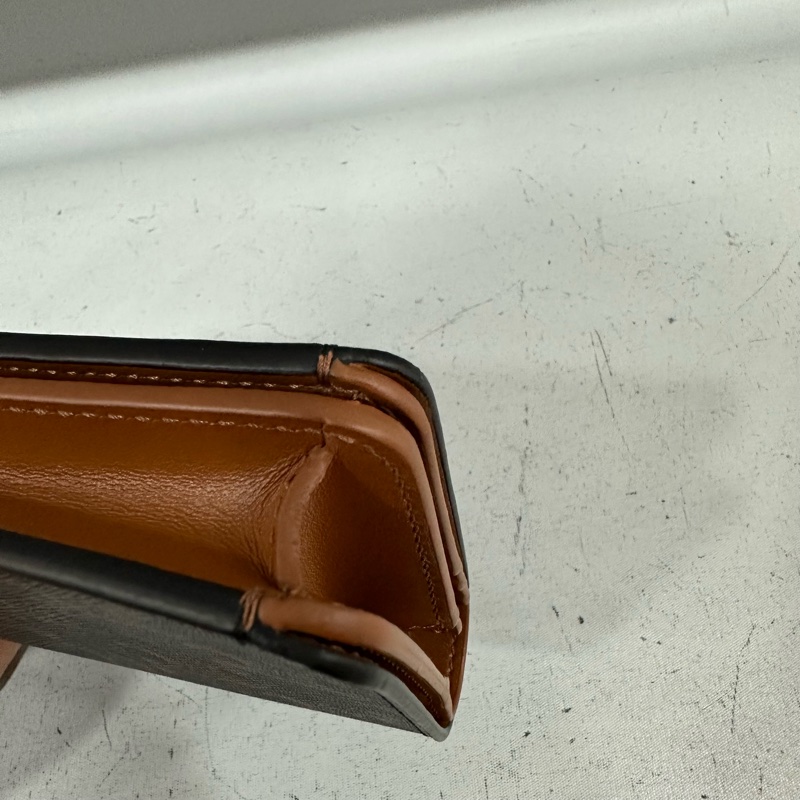 Celine 10k622 老花金釦凱旋門短夾-8